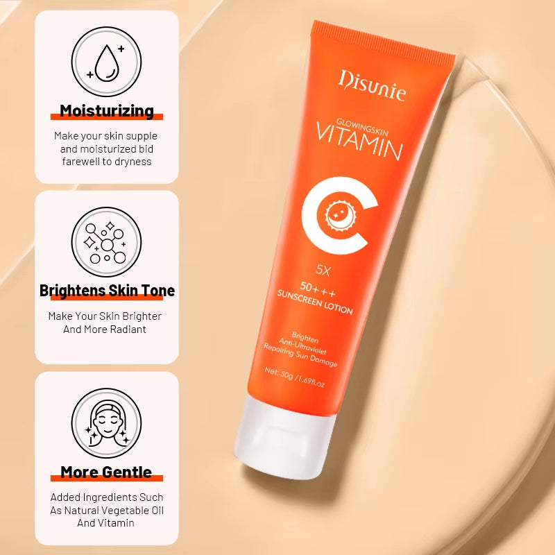 Sunscreen Cream SPF 50 with Vitamin C Collagen