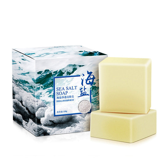 Goat's milk and sea salt soap