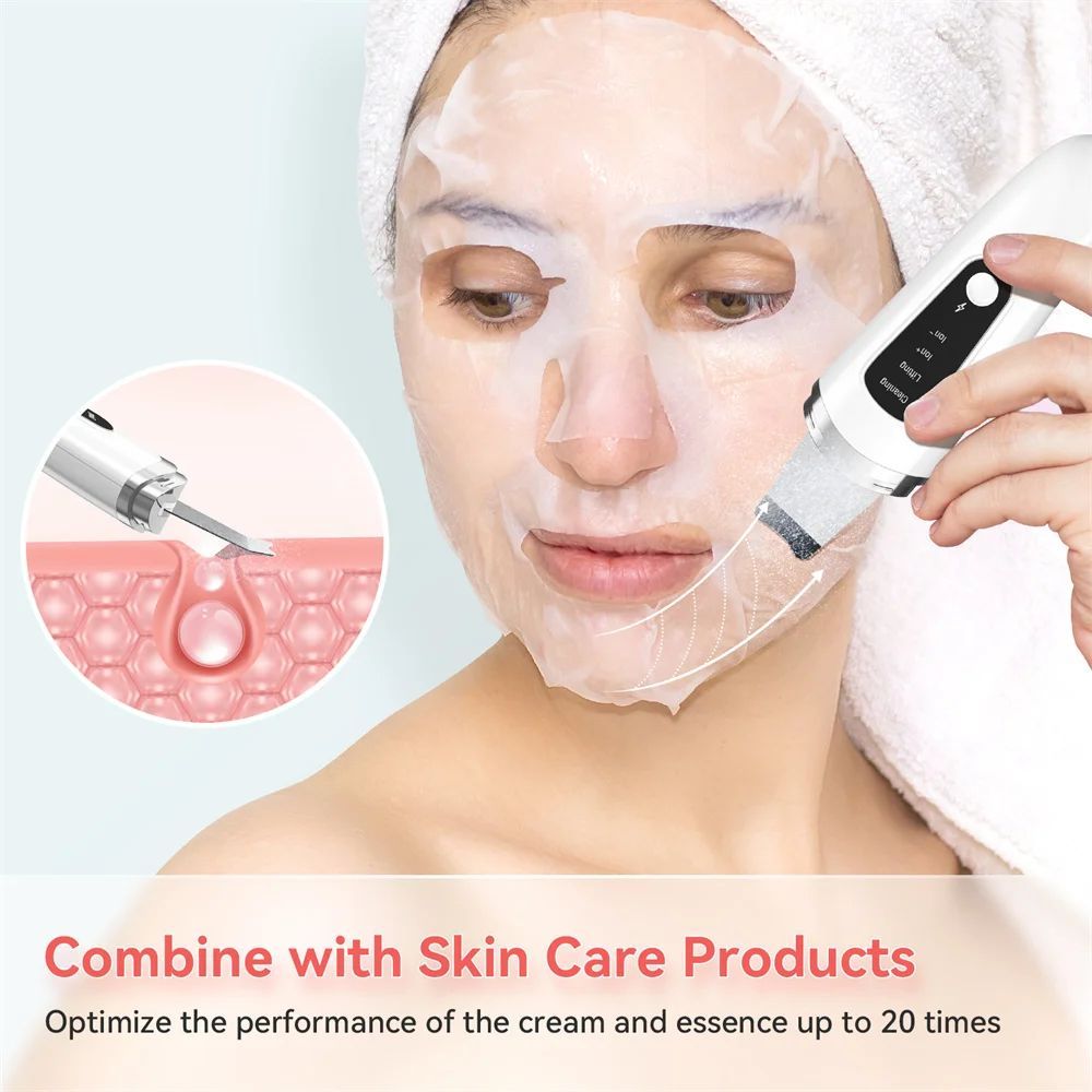 Skin Scrubber Face Spatula Facial Skin Exfoliator