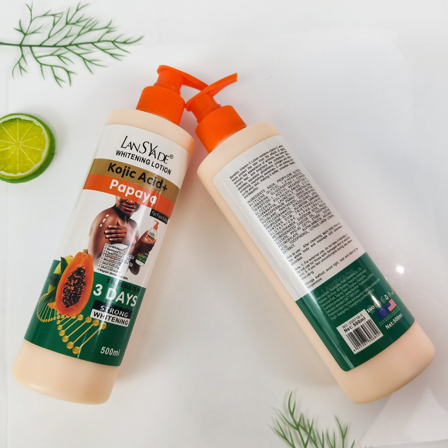 Papaya Body Lotion Hydrating, Nourishing and Moisturizing