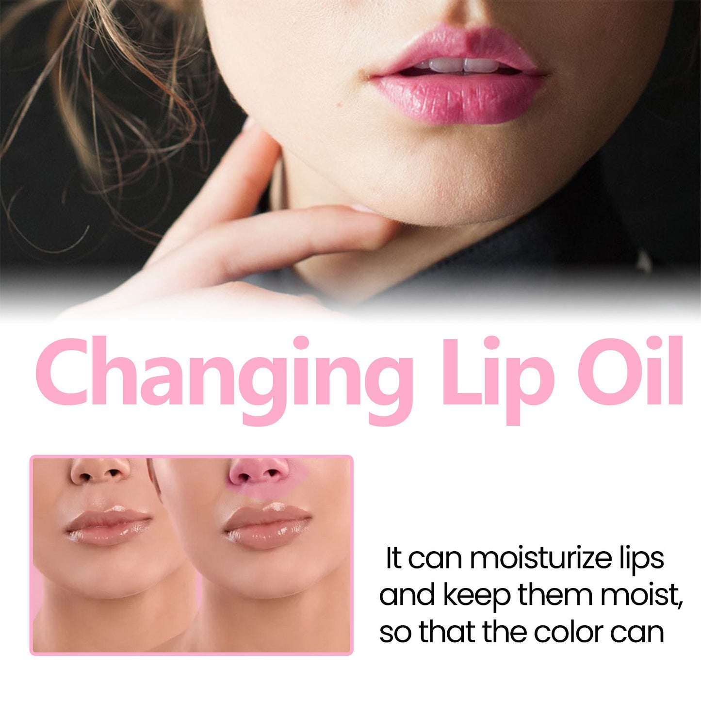 Moisturizing Color Changing Lip Care Oil Hydrating