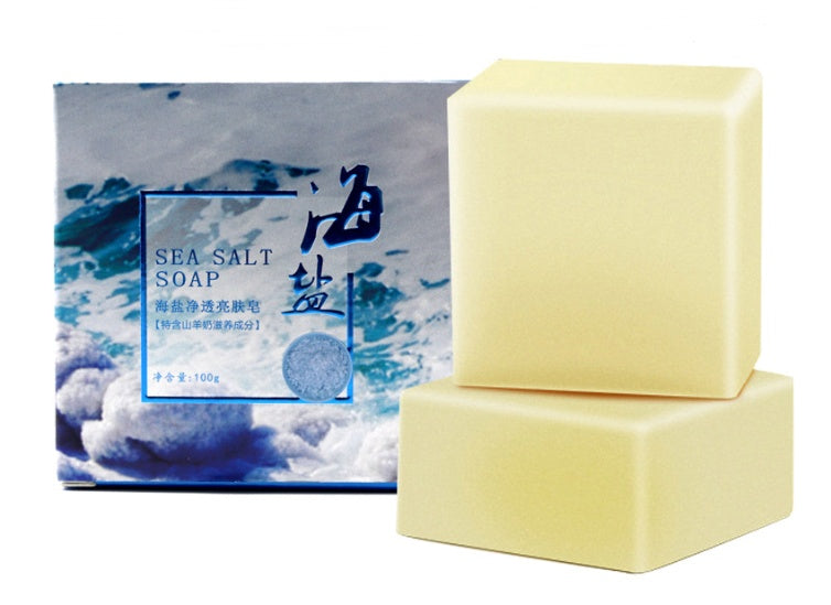 Goat's milk and sea salt soap