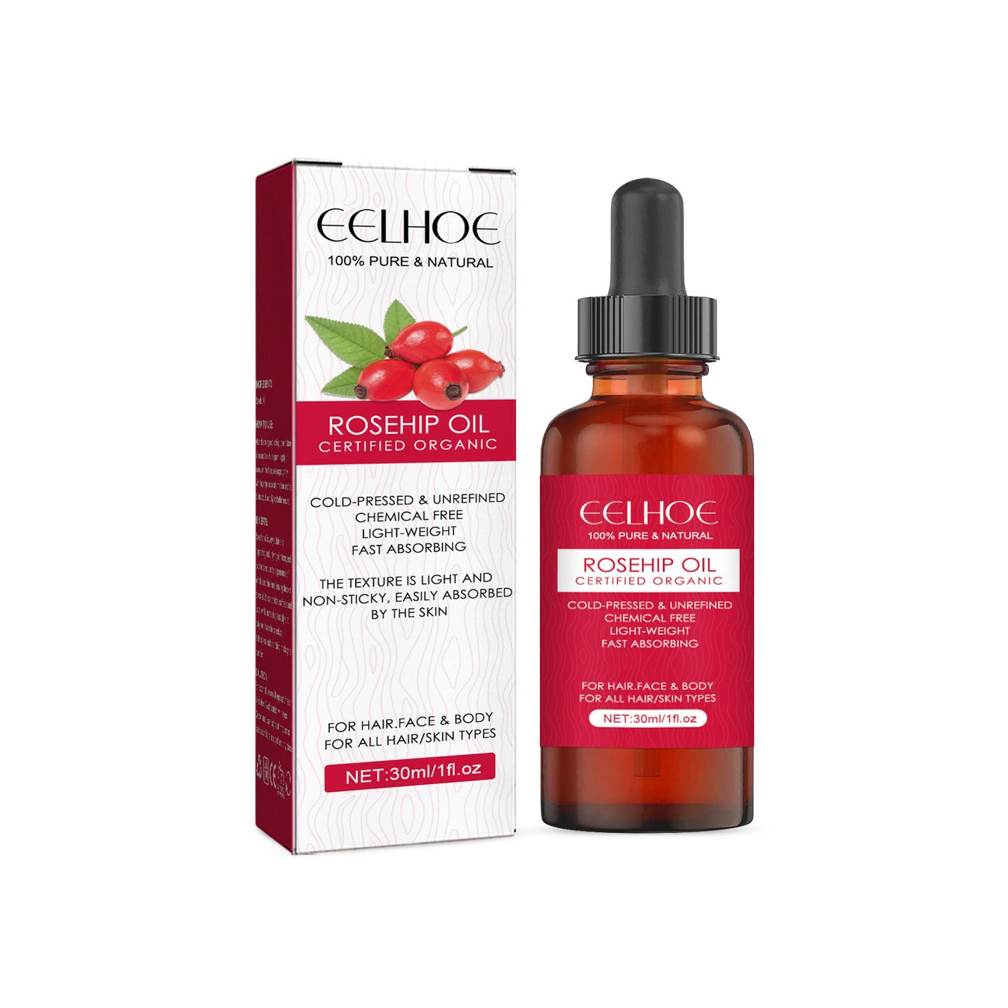 EELHOE Rosehip Oil For Facial And Body Hydration