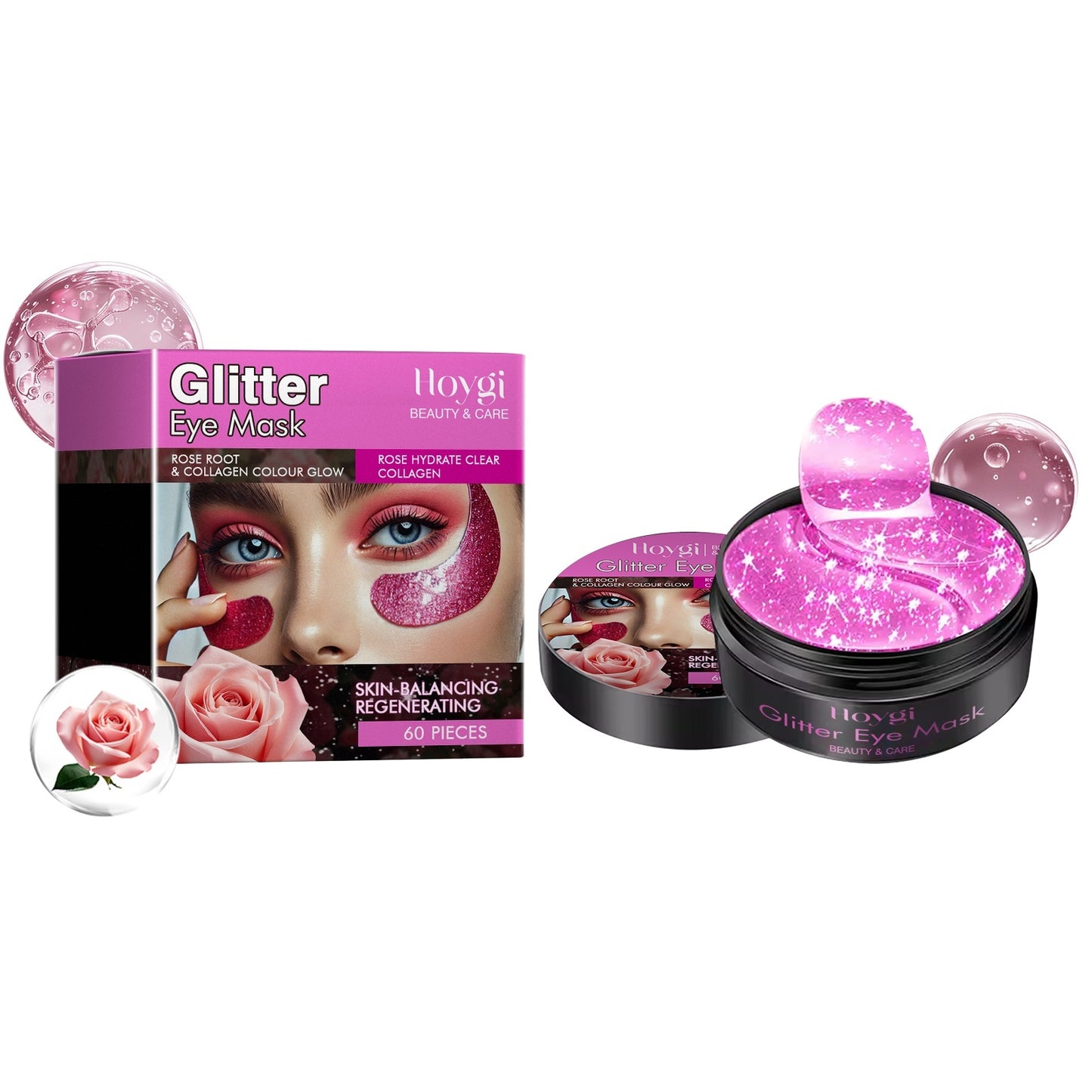 Glitter Under Eye Mask